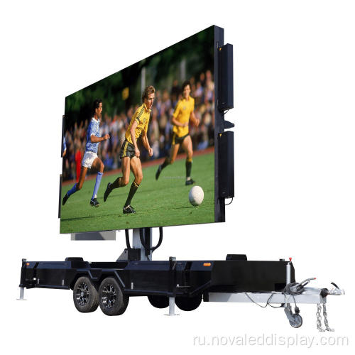 Открытый светодиодный видеостенный трейлер P8 для рекламы